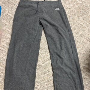 Women’s The North Face Charcoal Gray fleece  Pants
